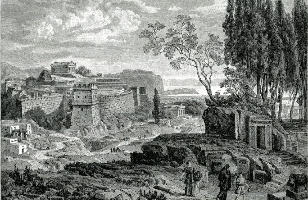 The Polarized Mycenae, the kingdom of mythical Agamemnon