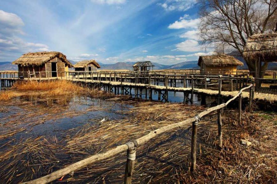 Prespes National Park and the city of Kastoria