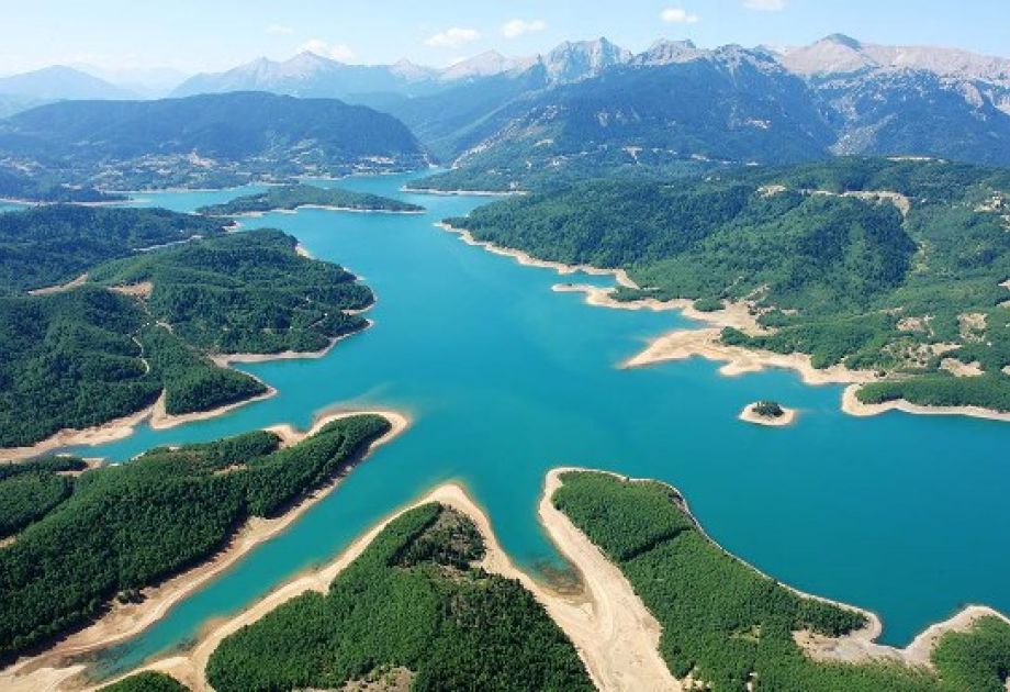 PLASTIRA LAKE in perfect harmony with the natural scenery, rich in sights